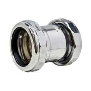 1 1/2" Chrome-Plated Double Slip Coupling