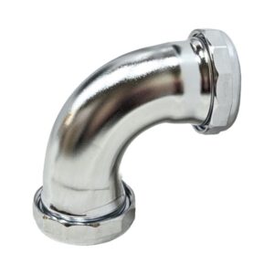 1 1/2" Chrome-Plated Double Slip Elbow