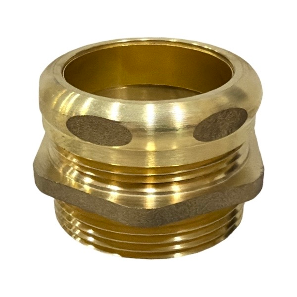 1 1/2" OD X 1 1/2" Male X Sweat Brass Trap Adapter