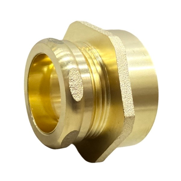 1 1/4" OD X 1 1/2" Female Ground Joint Connection