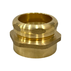 1 1/2" OD X 1 1/2" Female Brass Trap Adapter
