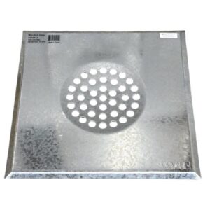 12" X 12" Galvanized Steel Cesspool Plate