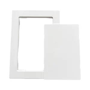 6"x 9" White ABS Snap-In Access Panel