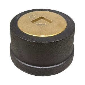 4" Push-On Cleanout Less Gasket (Service Weight) with Countersunk Plug