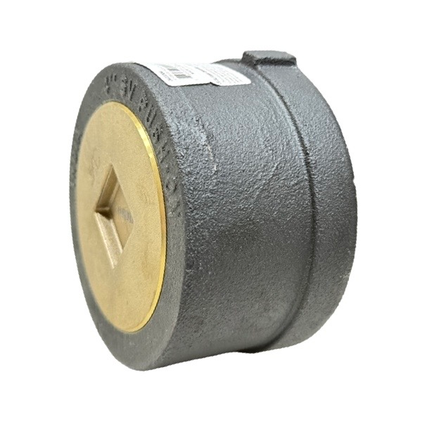 4" Push-On Cleanout Less Gasket (Service Weight) with Countersunk Plug
