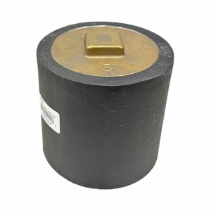 4" Cast Iron Plain-End Cleanout - Long Pattern