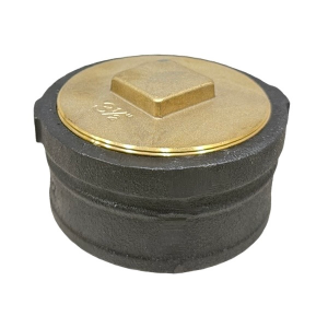4" Cast Iron No-Hub Cleanout
