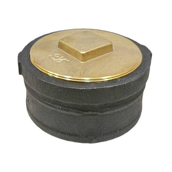 4" Cast Iron No-Hub Cleanout