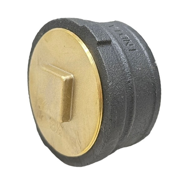 4" Cast Iron No-Hub Cleanout