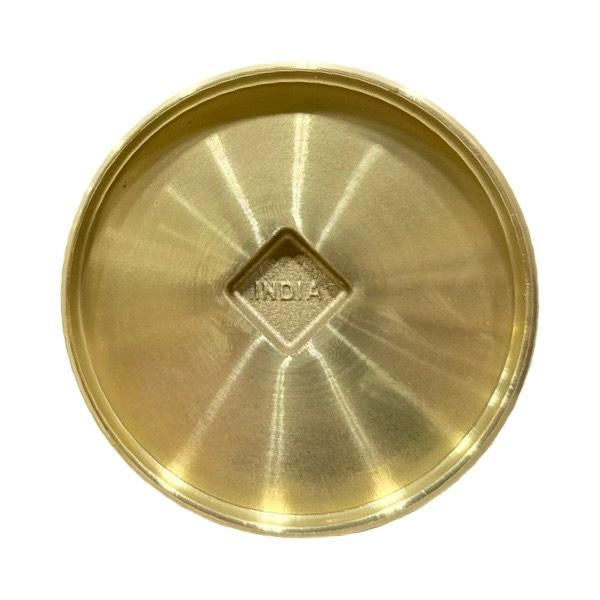 5" Raised Head Brass Cleanout Plug - Southern Code