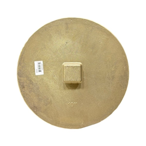 10" Raised Head Brass Cleanout Plug - Southern Code