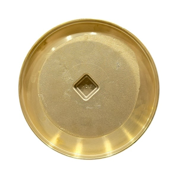 10" Raised Head Brass Cleanout Plug - Southern Code