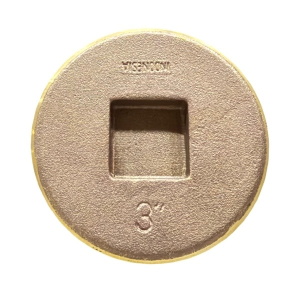3" Countersunk Head Brass Plug