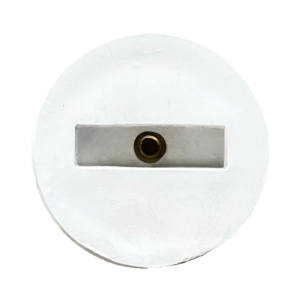 2 1/2" PVC Cleanout Plug With Brass Insert