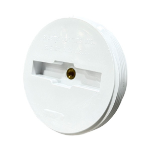 3 1/2" PVC Cleanout Plug With Brass Insert