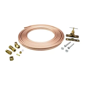 25' Copper Ice Maker Kit (Lead-Free)