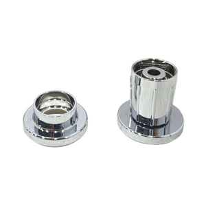 Adjustable Jiffy Flange, Chrome Plated Zinc (Pair)