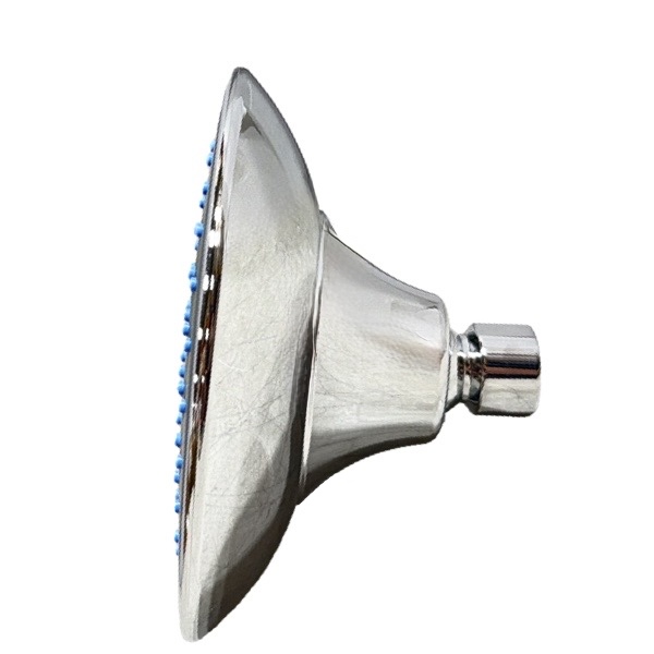 6" Chrome-Plated Rain Head With Brass Ball Joint