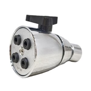 2" Chrome-Plated Die Cast Adjustable Shower Head