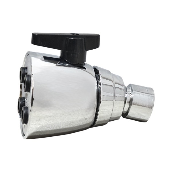 2" Chrome-Plated Die Cast Adjustable Shower Head