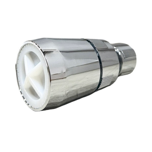 Chrome-Plated Plastic Streamliner Shower Head - 2.5 GPM