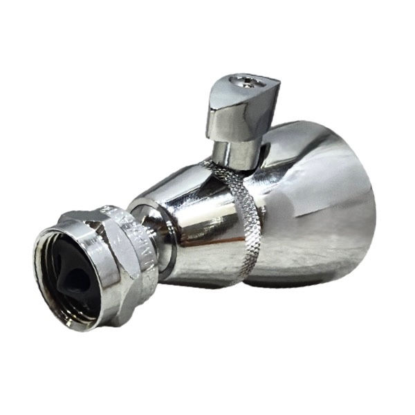 1 3/4" Chrome-Plated Solid Brass Deluxe Shower Head - 2.5 GPM
