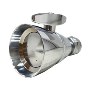 2 1/4" Chrome-Plated Solid Brass Deluxe Shower Head - 2.5 GPM