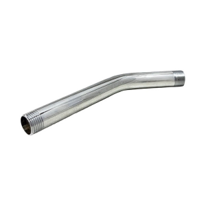 1/2" X 8" Chrome-Plated 45 Degree Shower Arm