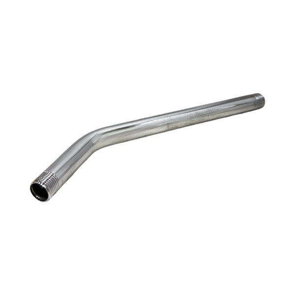 1/2" X 12" Chrome-Plated 45 Degree Shower Arm
