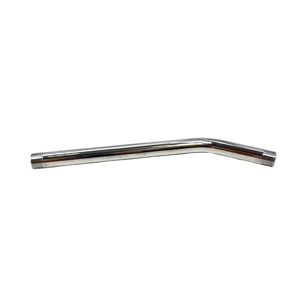 1/2" X 12" Chrome-Plated 45 Degree Shower Arm