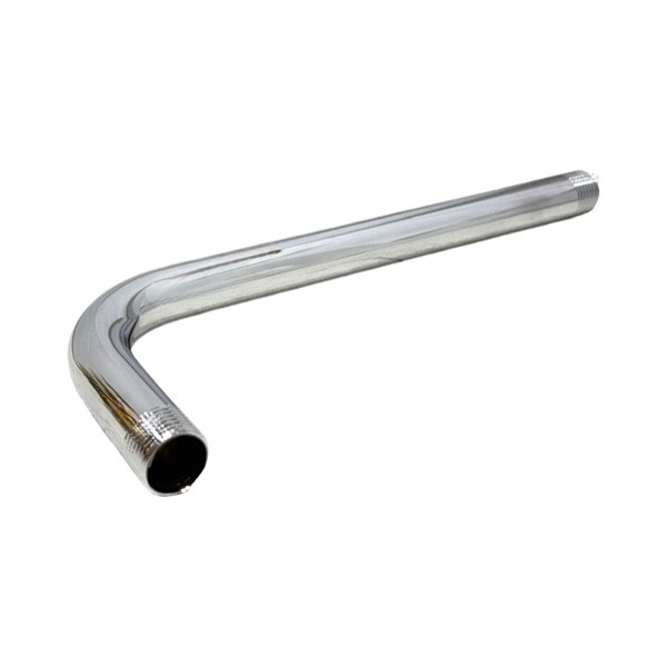 1/2" X 10" Chrome-Plated 90 Degree Shower Arm
