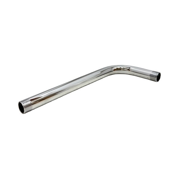 1/2" X 10" Chrome-Plated 90 Degree Shower Arm