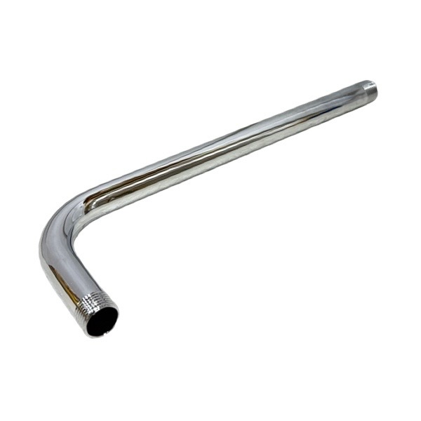 1/2" X 12" Chrome-Plated 90 Degree Shower Arm