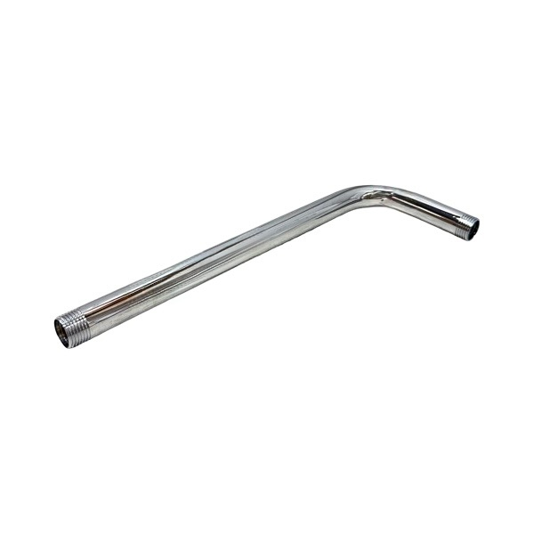 1/2" X 12" Chrome-Plated 90 Degree Shower Arm