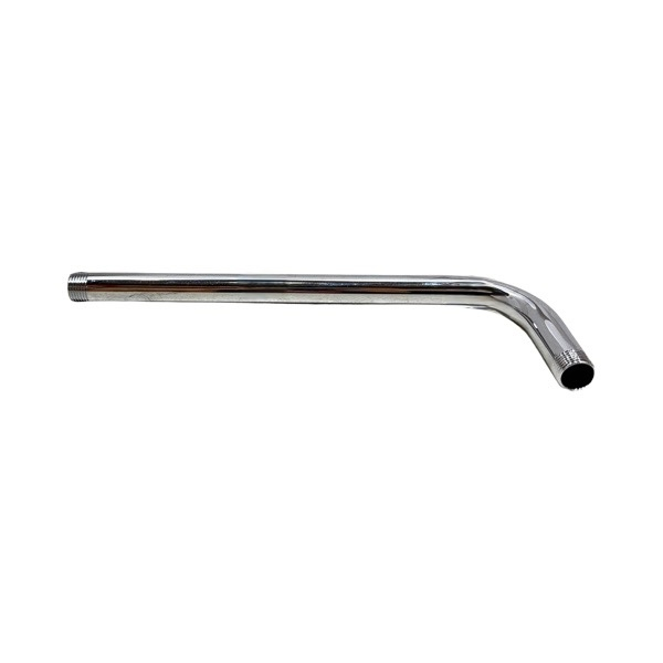 1/2" X 12" Chrome-Plated 90 Degree Shower Arm