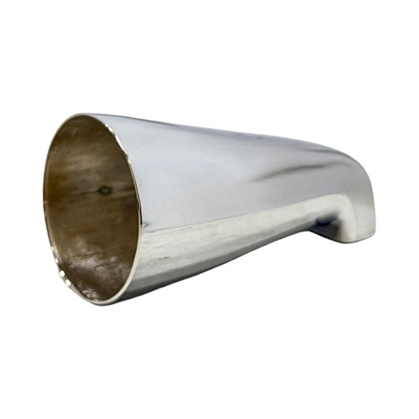 5" Chrome-Plated Overrim Spout