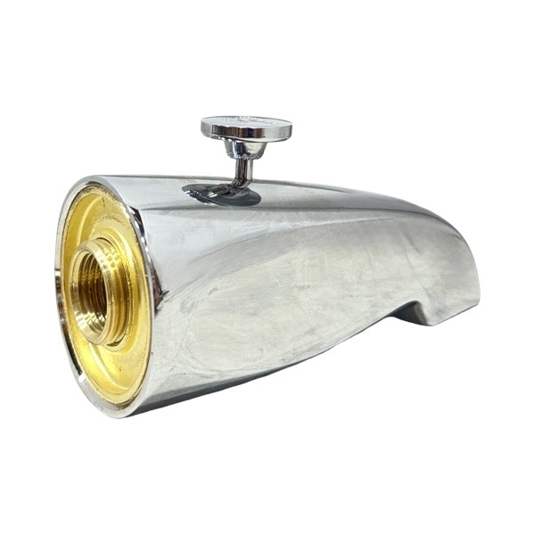 Chrome-Plated Brass Diverter Spout