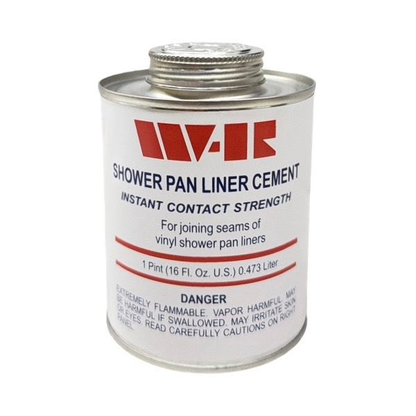 1 Pint Shower Pan Liner Cement