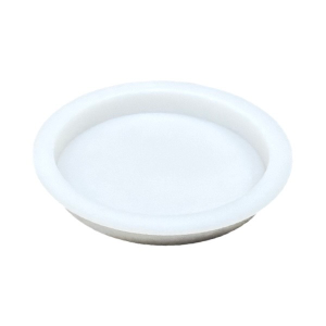 2" White PVC Knock-Out Test Cap