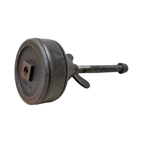 6" Cast Iron Wing Nut Test Plug