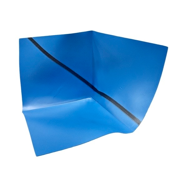 5" X 5" PVC Pan Liner Inside Corner