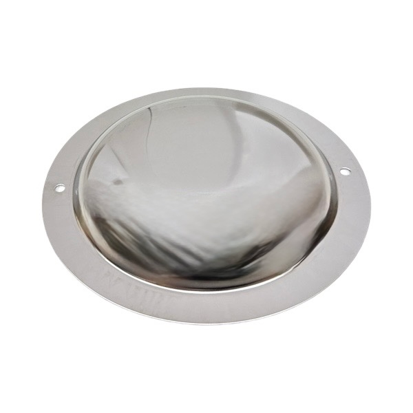 Chrome-Plated Brass Raised Trap Cover