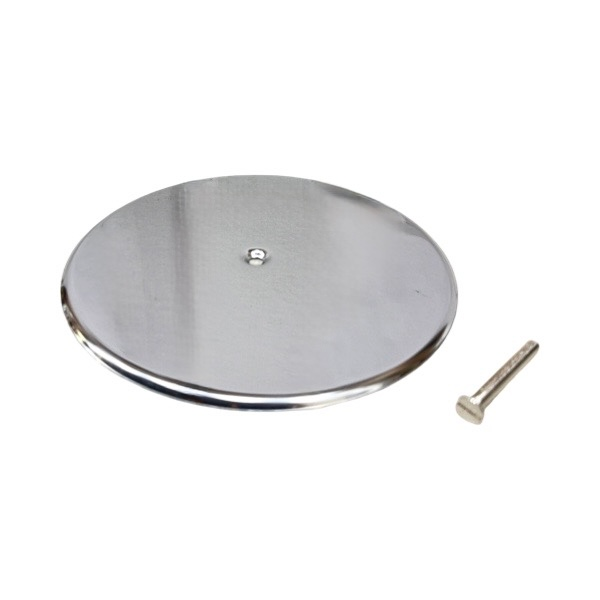 8" Stainless Steel Extension Cover Plate With Screw
