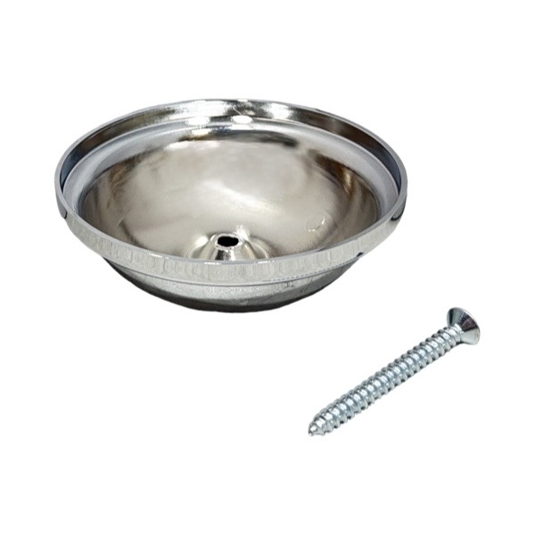 4" Bell Chrome-Plated ABS Cleanout Cover