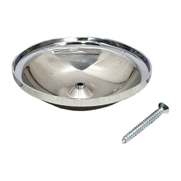 5" Bell Chrome-Plated ABS Cleanout Cover