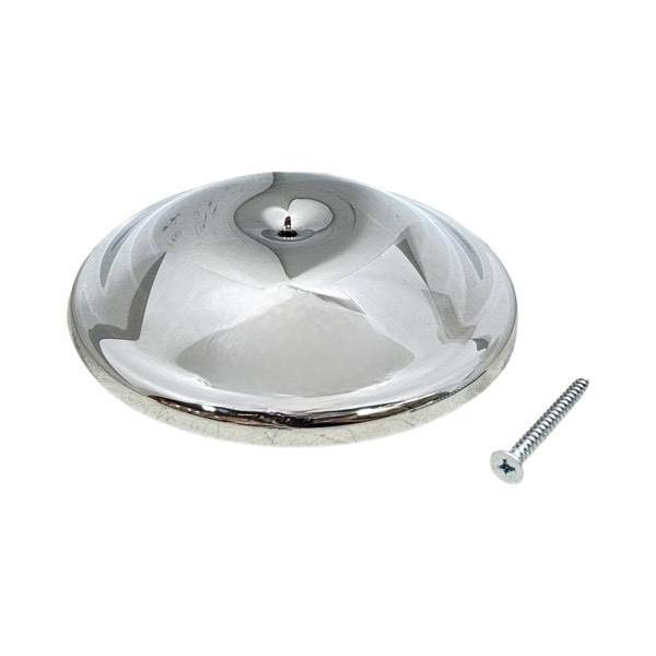 7" Bell Chrome-Plated ABS Cleanout Cover