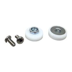 3/4" Flat Shower Roller With Screw