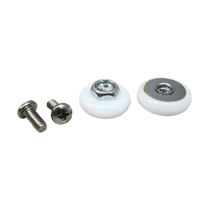 3/4" Round Shower Roller With Screw
