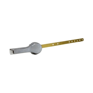 Chrome-Plated Premium Flat Brass Arm Tank Lever Handle (Boxed)