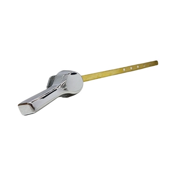 Chrome-Plated Premium Offset Flat Brass Arm